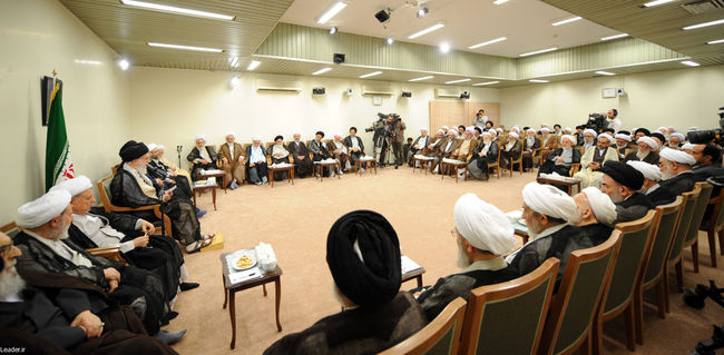 دیدار اعضای مجلس خبرگان رهبری