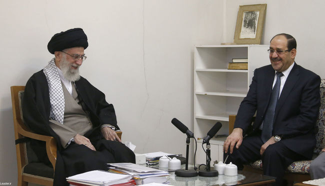 دیدار آقای نوری مالکی رئیس‌جمهور عراق