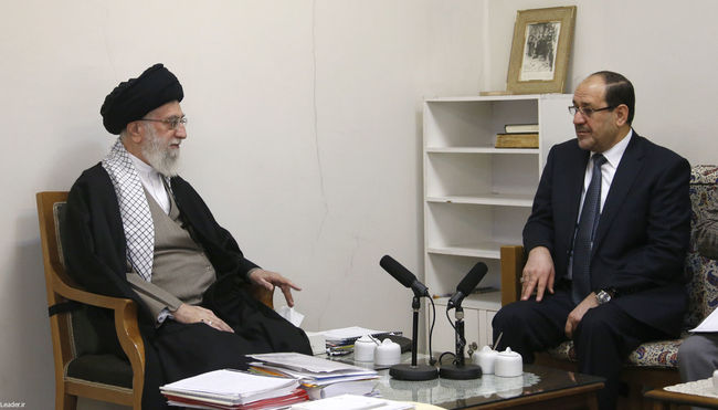 دیدار آقای نوری مالکی رئیس‌جمهور عراق