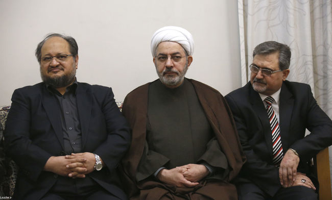 دیدار آقای نوری مالکی رئیس‌جمهور عراق