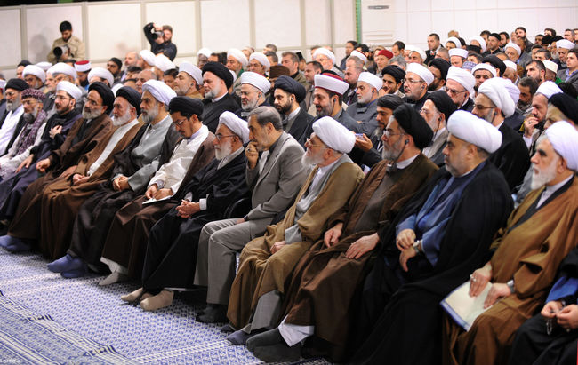دیدار شرکت کنندگان در کنگره جهانی «جریان‌های افراطی و تکفیری از دیدگاه علمای اسلام»