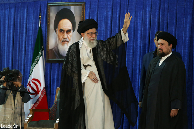 A ceremony marking the 28th anniversary of the passing away of Imam Khomeini.