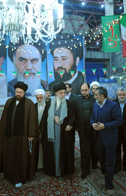 حضور در مرقد مطهر امام خمینی و گلزار شهدای بهشت زهرا