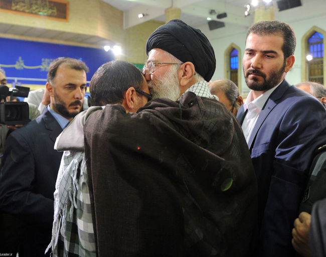 دیدار جمعی از جانبازان قطع نخاعی و بالای 70 درصد