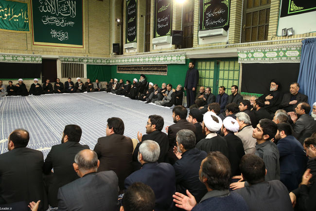 مراسم عزاداری شب عاشورای حسینی علیه‌السلام