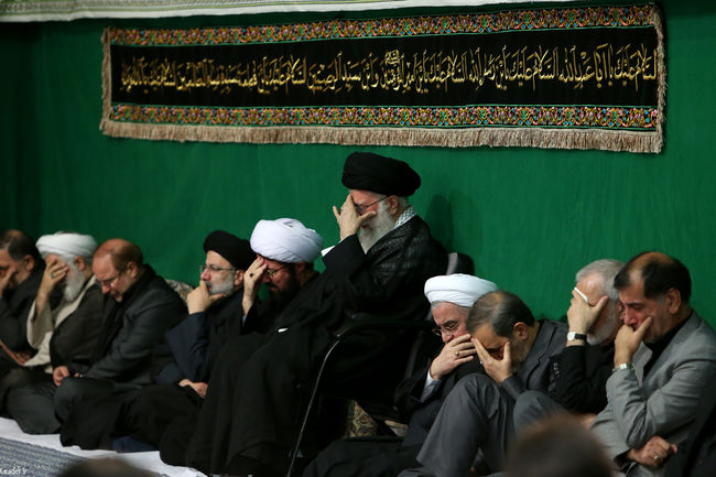 مراسم عزاداری شب عاشورای حسینی علیه‌السلام