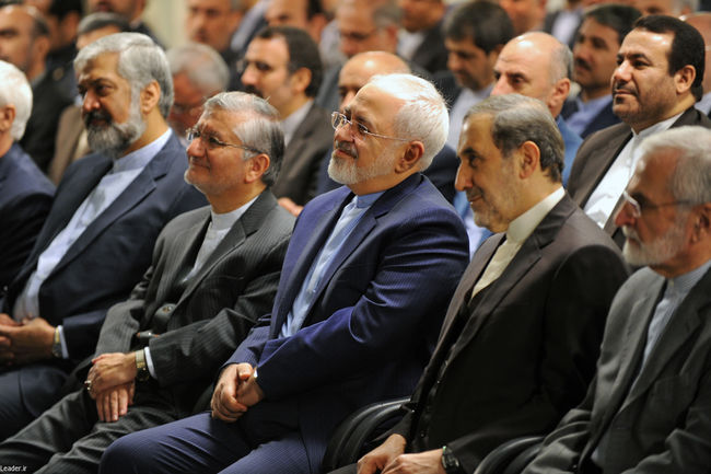 دیدار وزیر امور خارجه، سفیران و مسئولان نمایندگی‌های ایران در خارج از کشور