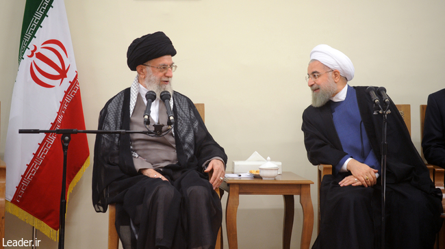 دیدار رئیس جمهور و اعضای
 هیأت دولت