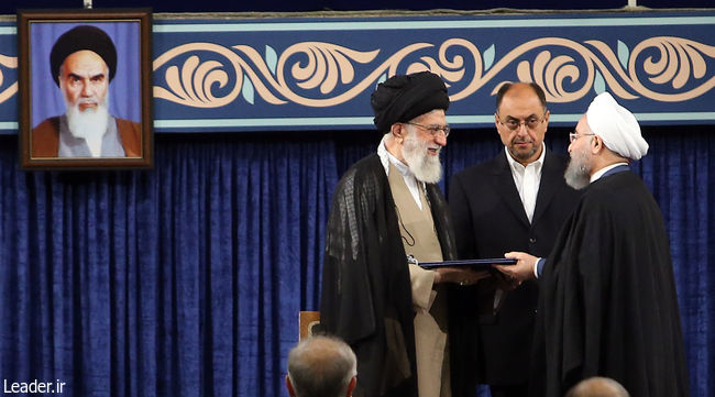 พิธีลงนามรับรองประธานาธิบดีสาธารณรัฐอิสลามแห่งอิหร่าน