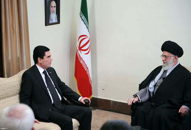 دیدار رییس جمهوری ترکمنستان و هیات همراه