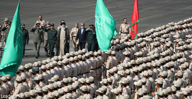 Ayatollah Khamenei attends the graduation ceremony of Iran’s police cadets.