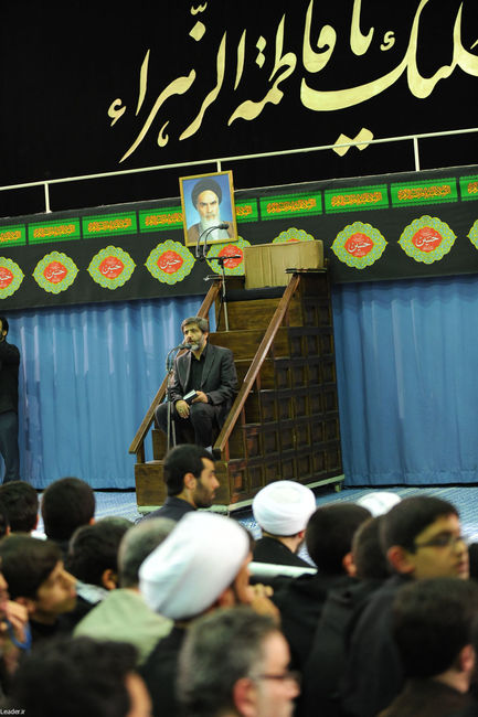 آخرین شب عزاداری فاطمیه در حسینیه ی امام خمینی(ره)