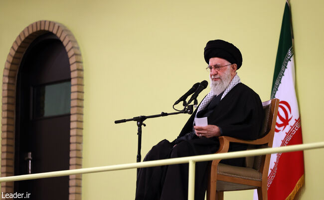The Leader of the Islamic Revolution explains the Slogan of the Year in Nowruz's speech
