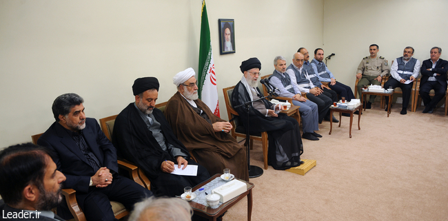 رہبر انقلاب اسلامی سے ادارہ شماریات کے عہدیداروں کی ملاقات