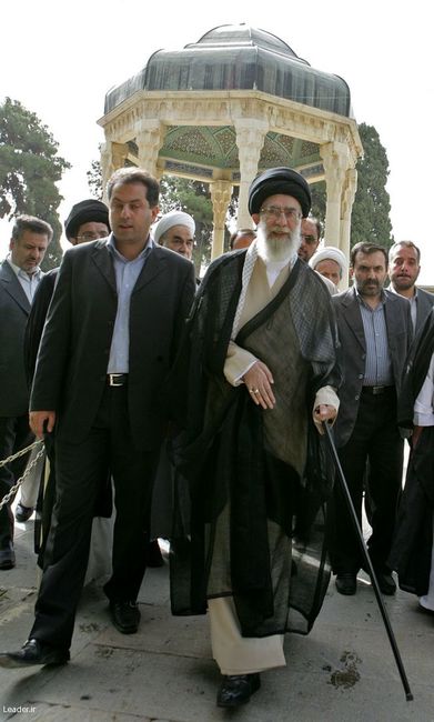 حضور در حافظیه شیراز