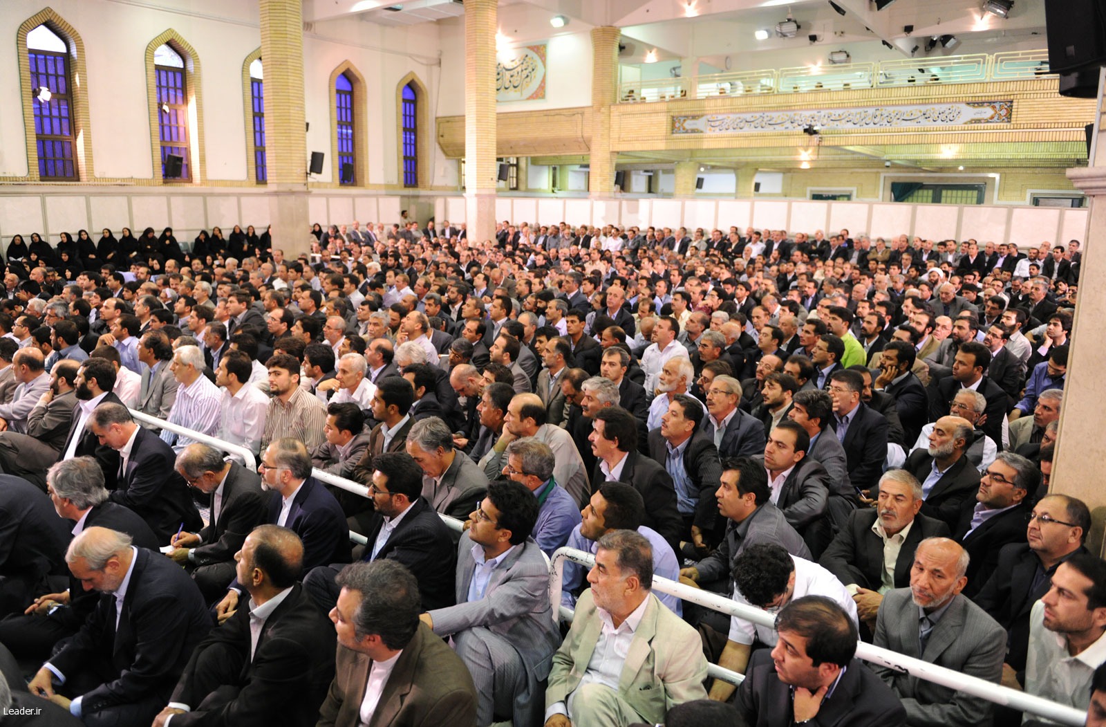 گزارش تصویری دریزدفردا "دیدار کارآفرینان با مقام معظم رهبریرمضان 1389