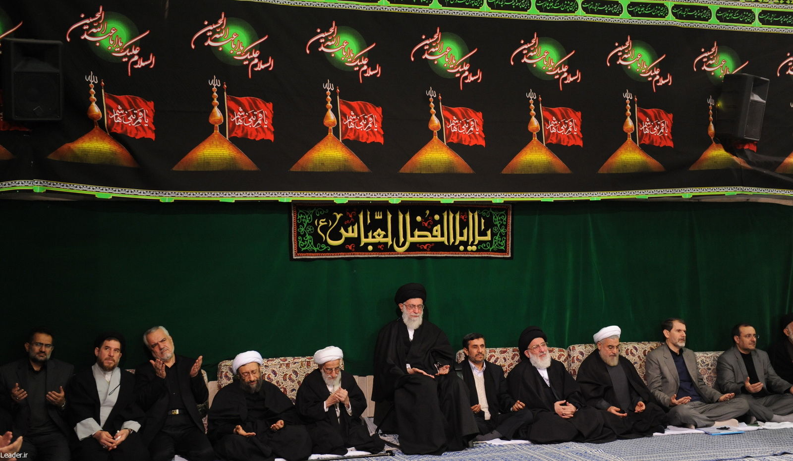 دومین شب از مراسم عزاداری اباعبدالله الحسین(ع) در حسینیه امام خمینی (ره) با حضور آیت الله خامنه ای رهبر معظم انقلاب اسلامی+گزارش تصویری دومین شب از مراسم عزاداری اباعبدالله الحسین(ع) در حسینیه امام خمینی (ره) با حضور آیت الله خامنه ای رهبر معظم انقلاب اسلامی+گزارش تصویری