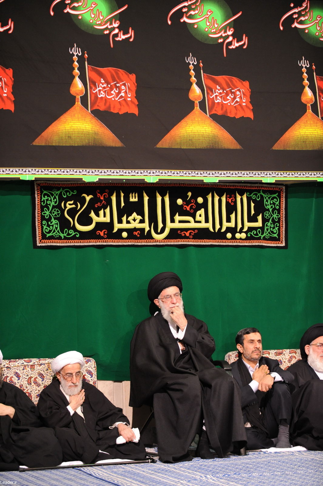 دومین شب از مراسم عزاداری اباعبدالله الحسین(ع) در حسینیه امام خمینی (ره) با حضور آیت الله خامنه ای رهبر معظم انقلاب اسلامی+گزارش تصویری دومین شب از مراسم عزاداری اباعبدالله الحسین(ع) در حسینیه امام خمینی (ره) با حضور آیت الله خامنه ای رهبر معظم انقلاب اسلامی+گزارش تصویری
