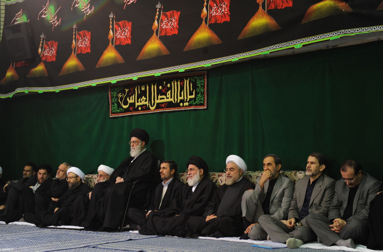 دومین شب از مراسم عزاداری اباعبدالله الحسین(ع) در حسینیه امام خمینی (ره) با حضور آیت الله خامنه ای رهبر معظم انقلاب اسلامی+گزارش تصویری دومین شب از مراسم عزاداری اباعبدالله الحسین(ع) در حسینیه امام خمینی (ره) با حضور آیت الله خامنه ای رهبر معظم انقلاب اسلامی+گزارش تصویری