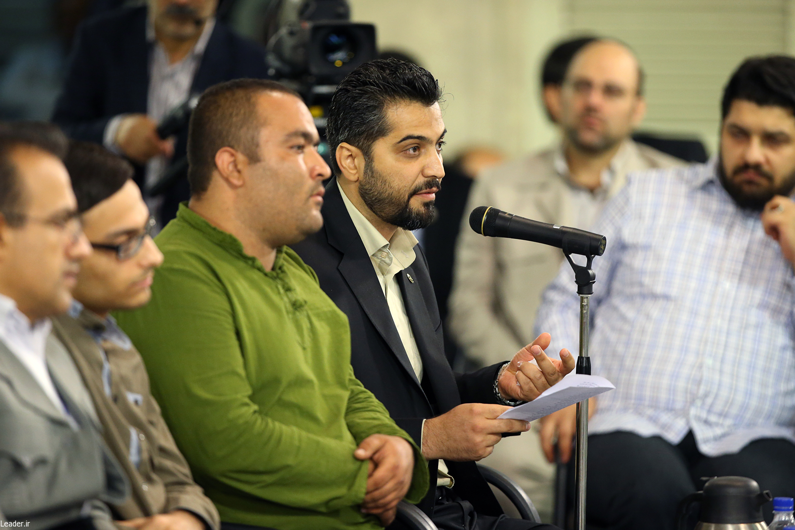 محمدرضا طهماسبی دیدار شاعران با رهبر انقلاب