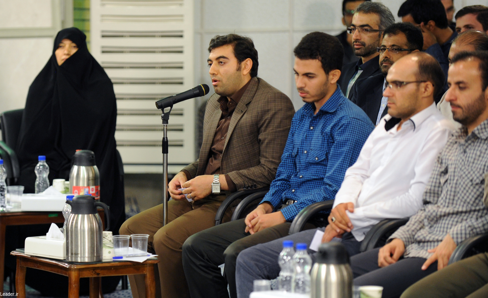 محمد غفاری دیدار شاعران با رهبر انقلاب