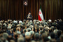 قائد الثورة الإسلامية المعظم يستقبل وزير ومسؤولي وزارة الخارجية برفقة سفراء ايران