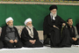 رہبر معظم کی موجودگی میں حسینیہ امام خمینی (رہ) میں مجلس شام غریباں کا انعقاد