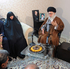 زيارة قائد الثورة الإسلامية المعظم لبيت القائد الشهيد حسين همداني