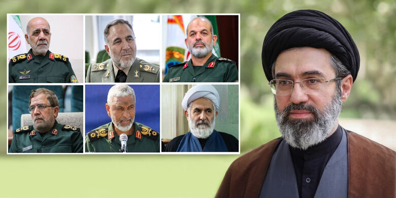 انتصاب شش فرمانده عالی‌رتبه در ستاد کل نیروهای مسلح، سپاه پاسداران و بسیج مستضعفین