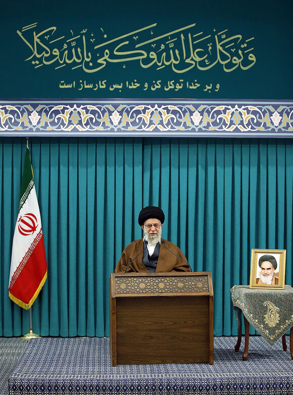 The Supreme Leader of the Islamic Revolution in a live and televised speech on New Year: