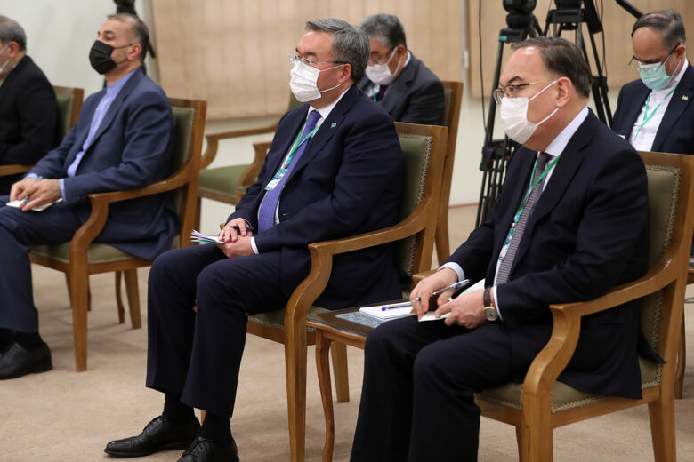هیئت همراه رئیس‌جمهور قزاقستان