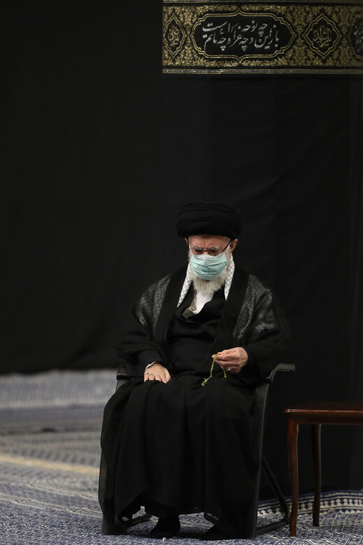 إقامة مراسم عزاء ذكرى إستشهاد الإمام السجاد (ع) بحضور قائد الثورة الإسلامية