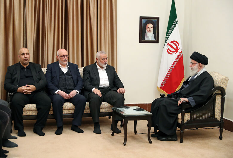 Leader meets head of Hamas and delegation