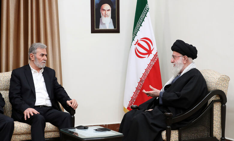 Встреча с генеральным секретарем Исламского джихада Палестины