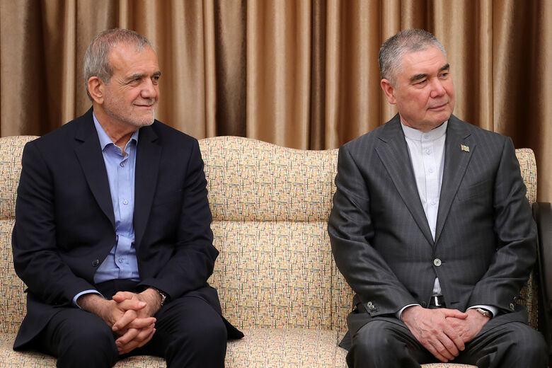 دیدار رهبر ملی ترکمنستان و هیئت همراه