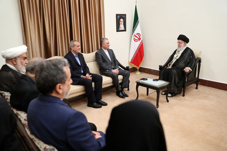 دیدار رهبر ملی ترکمنستان و هیئت همراه