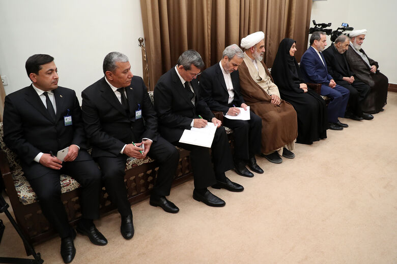 دیدار رهبر ملی ترکمنستان و هیئت همراه