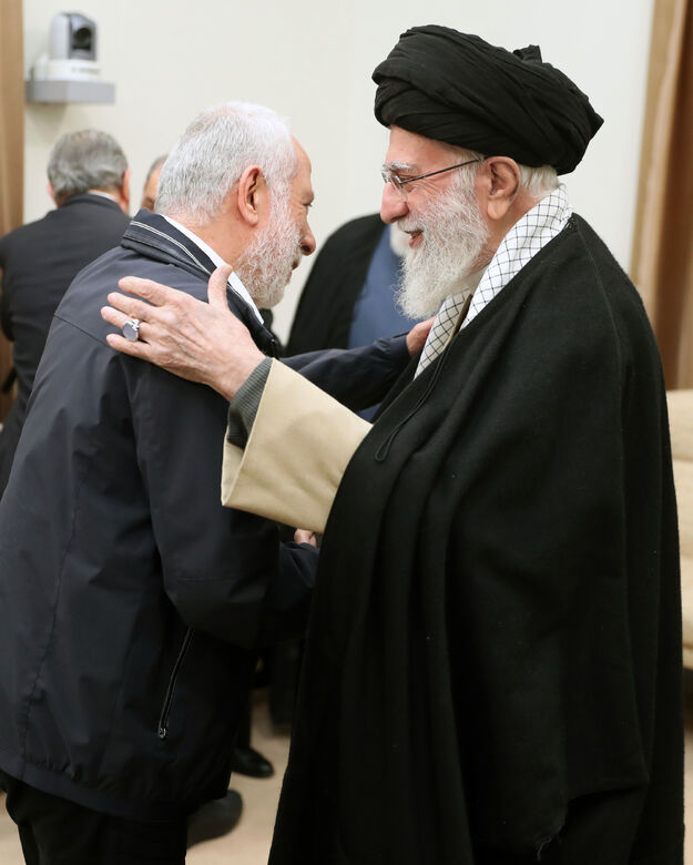 دیدار دبیرکل جهاد اسلامی فلسطین و هیأت همراه