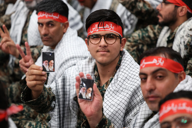 مراسم روز بسیج در حسینیه امام خمینی(ره)