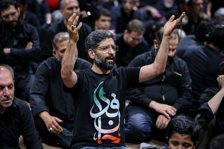 عزاداری شام غریبان 1405