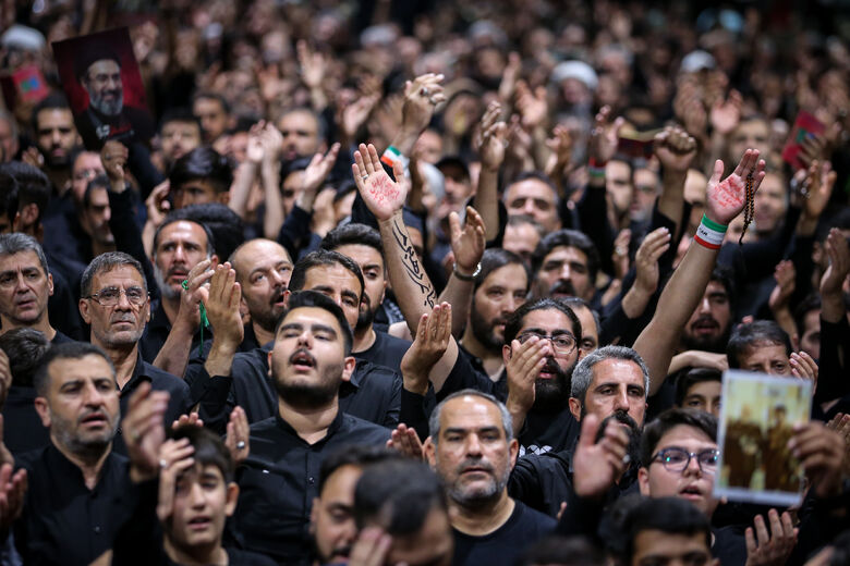 عزاداری شام غریبان 1405