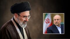دیدار رئیس مجلس شورای اسلامی، با رهبر معظم انقلاب اسلامی