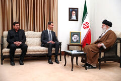 Встреча с президентом Сирии и сопровождающей делегацией