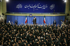 Ayatollah Khamenei receives thousands of the Islamic Revolution Guards Corps (IRGC) commanders