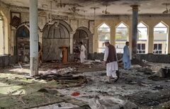 The leader's message following the tragic mosque explosion in Kunduz, Afghanistan; The leader's message following the tragic mosque explosion in Kunduz, Afghanistan;