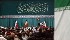 İslam İnkılabı Lideri'nin gönüllü halk güçleri üyeleri ile görüşmesi