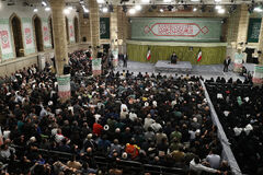 İslam İnqilabının 47-ci ildönümü münasibətilə əhalinin müxtəlif təbəqələrindən olan nümayəndələri ilə görüş