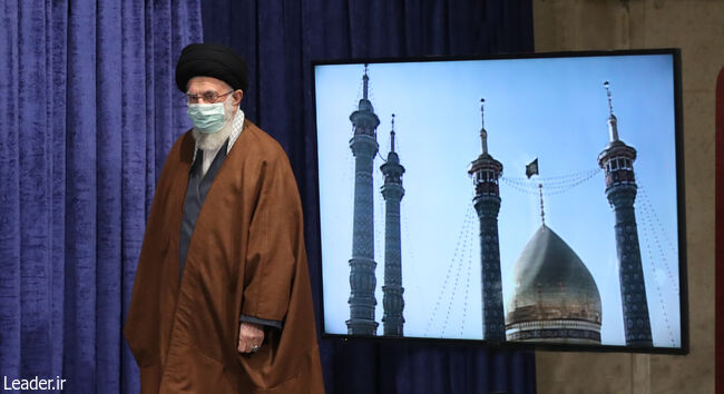 ارتباط تصویری با جمعی از مردم قم