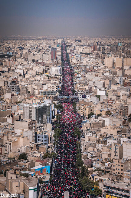 تشییع پیکر مطهر رهبر شهید انقلاب در تهران
