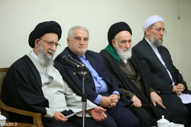 Ayatollah Khamenei receives a group of officials from GHolestan Province.